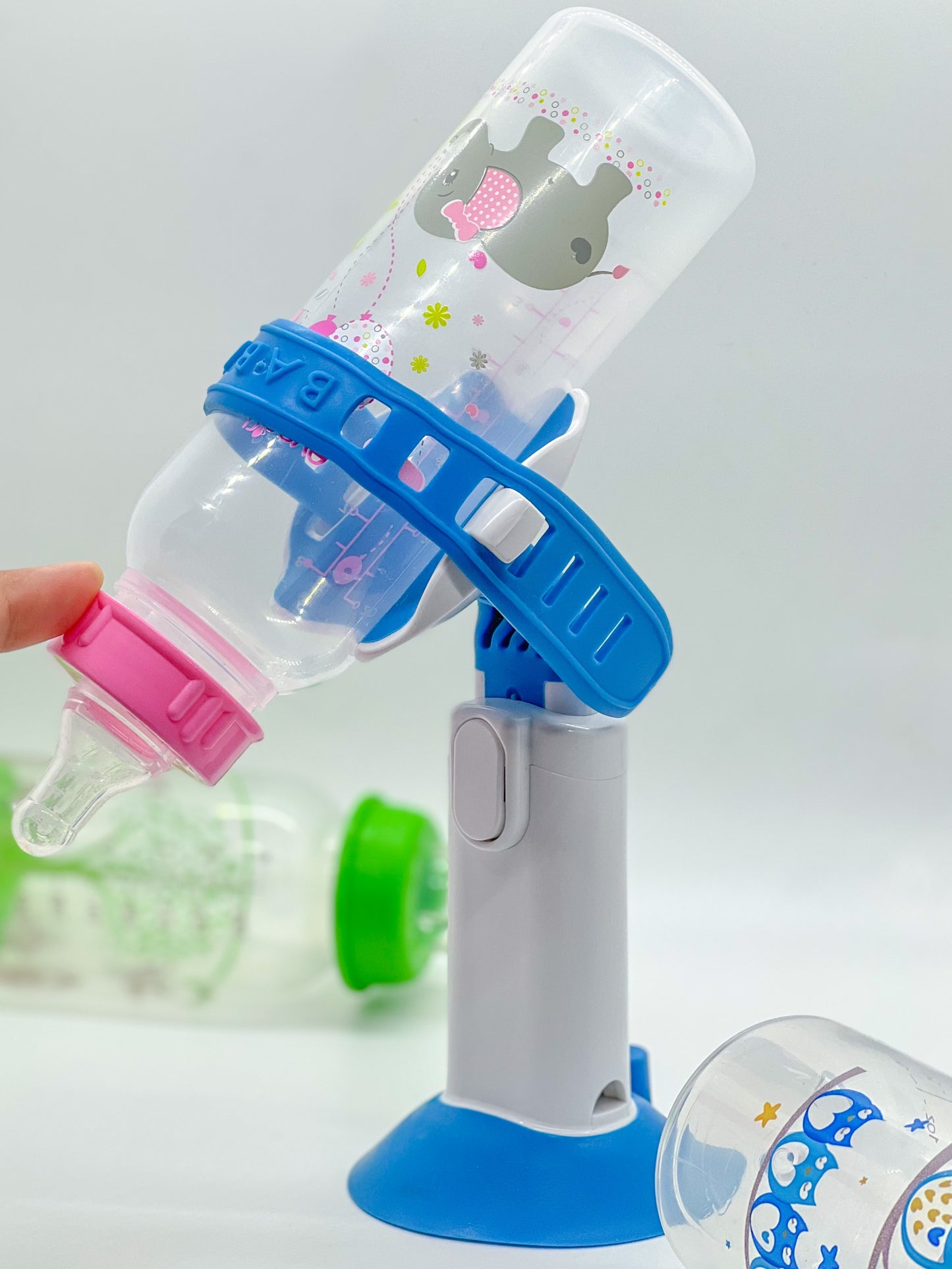 Blue Babaste Bottle Holder